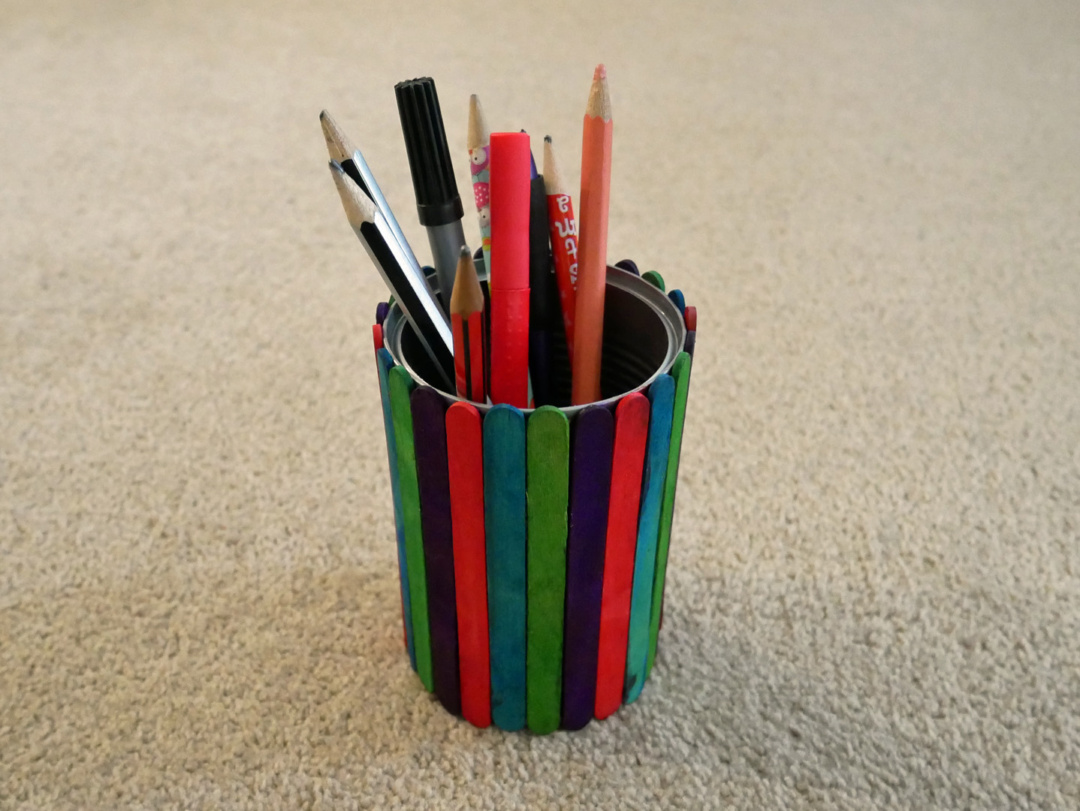 pencil holder recycled